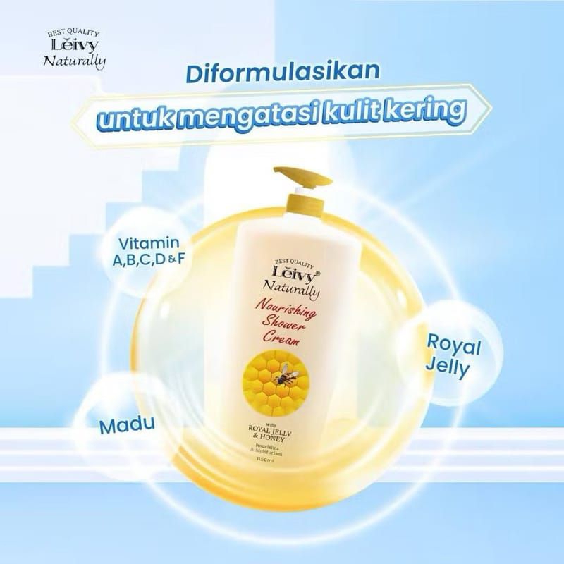 LEIVY Goat's Milk Shower Cream