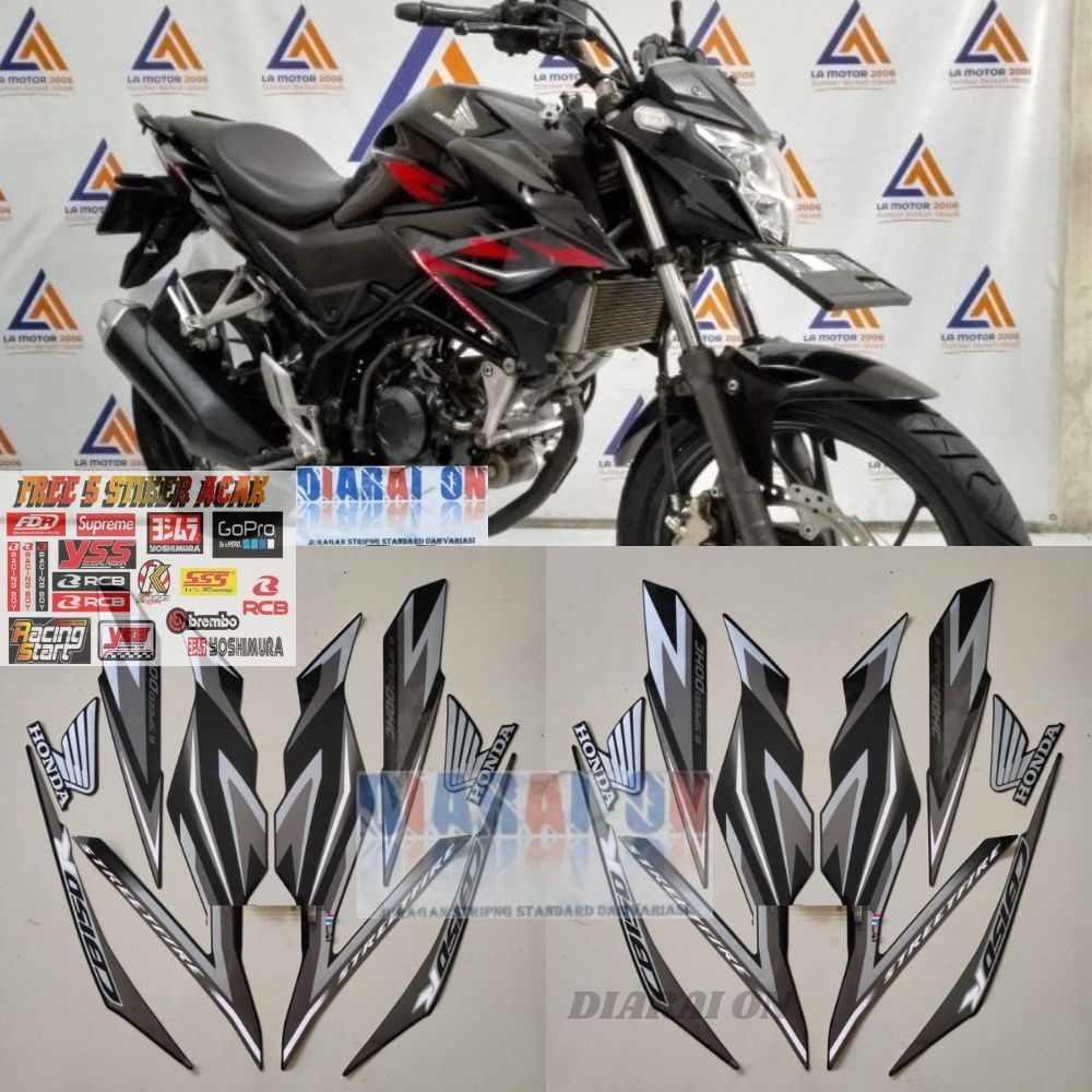 Stiker Striping Honda CB150r 2019 2020 - CB 150 R CB 150R Putih Murah