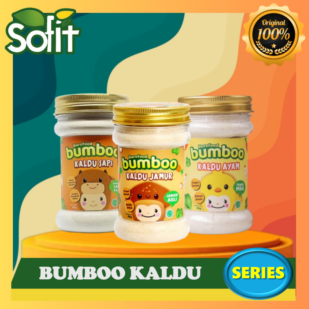 

Bumboo Kaldu Mpasi - Asi Booster - Penyedap Rasa - Kaldu MPASI Non MSG - Ayam - Sapi - Jamur - Sofit
