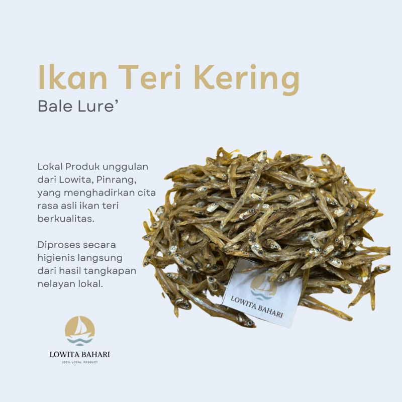 

Ikan Asin Teri Kering 100g Local Produk Unggulan Lowita