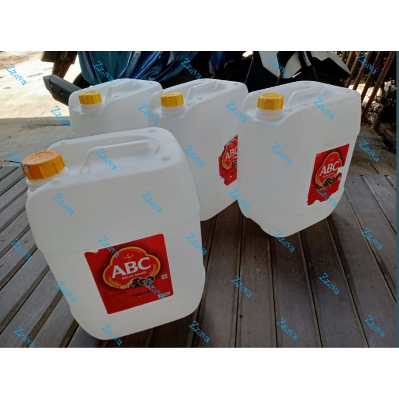 Jerigen 20 liter Bekas / Teng ex kemasan kecap
