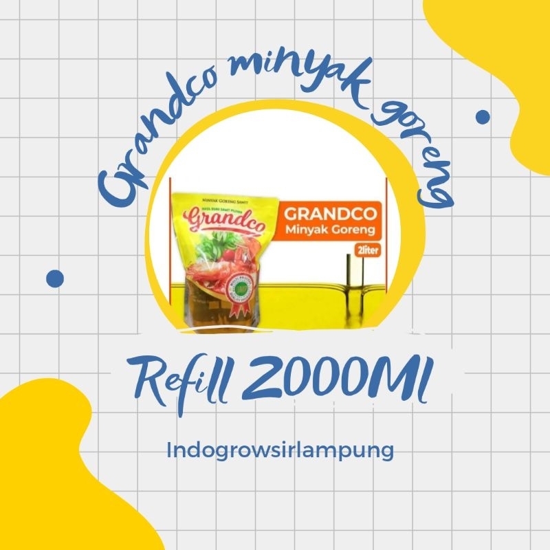 

Granco minyak goreng sawit 2000mL