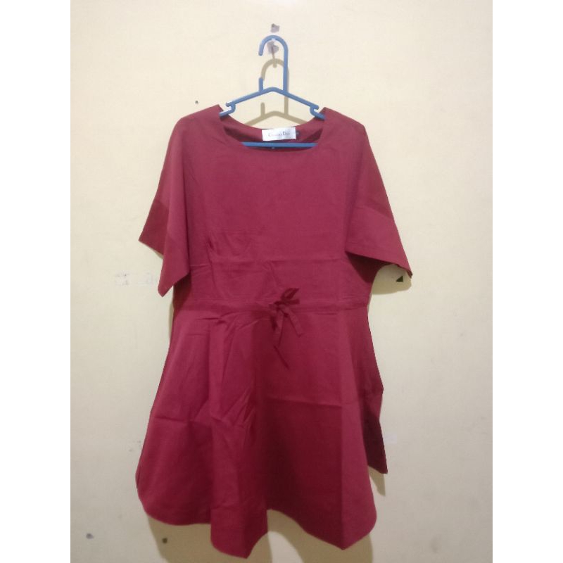 [PRELOVEDBY.IWIDDD] MINI DRESS MERAH - Christian Dior