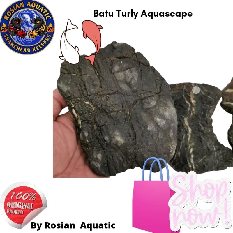 Batu Turly Aquascape 1 kg/ Turly Aquascape