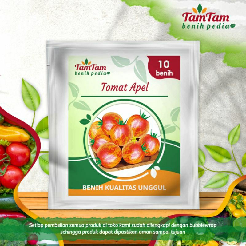 Benih Tomat Apel Import (10biji)