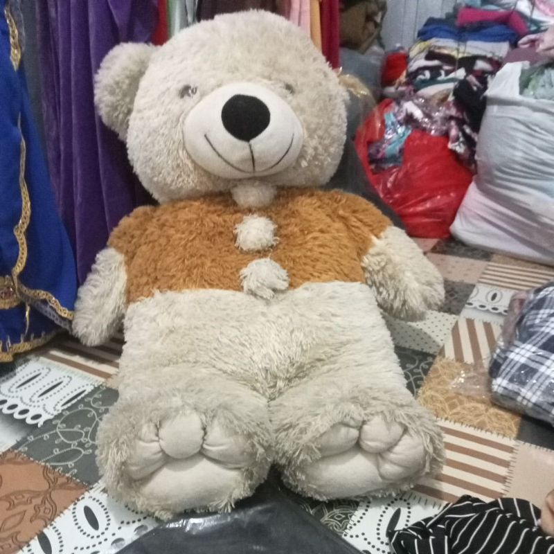 Boneka Kucing Abu-Abu