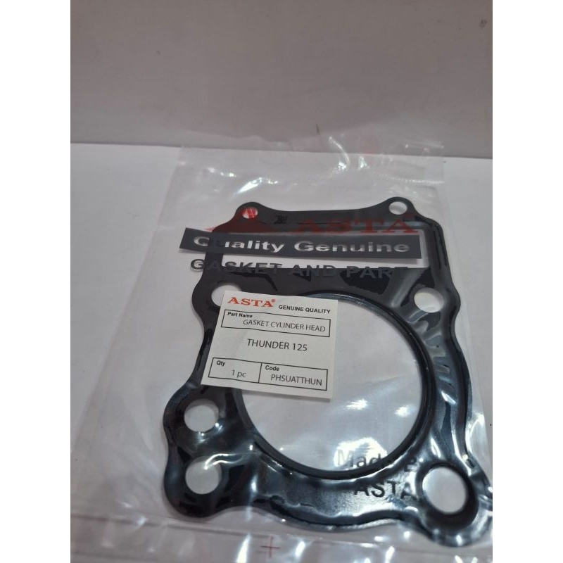 Paking head Gasket cylinder head Thunder 125
