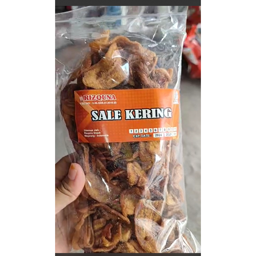 

Keripik Pisang Sale Kering dijamin Enak, Legit, dan Nagih 250 gr
