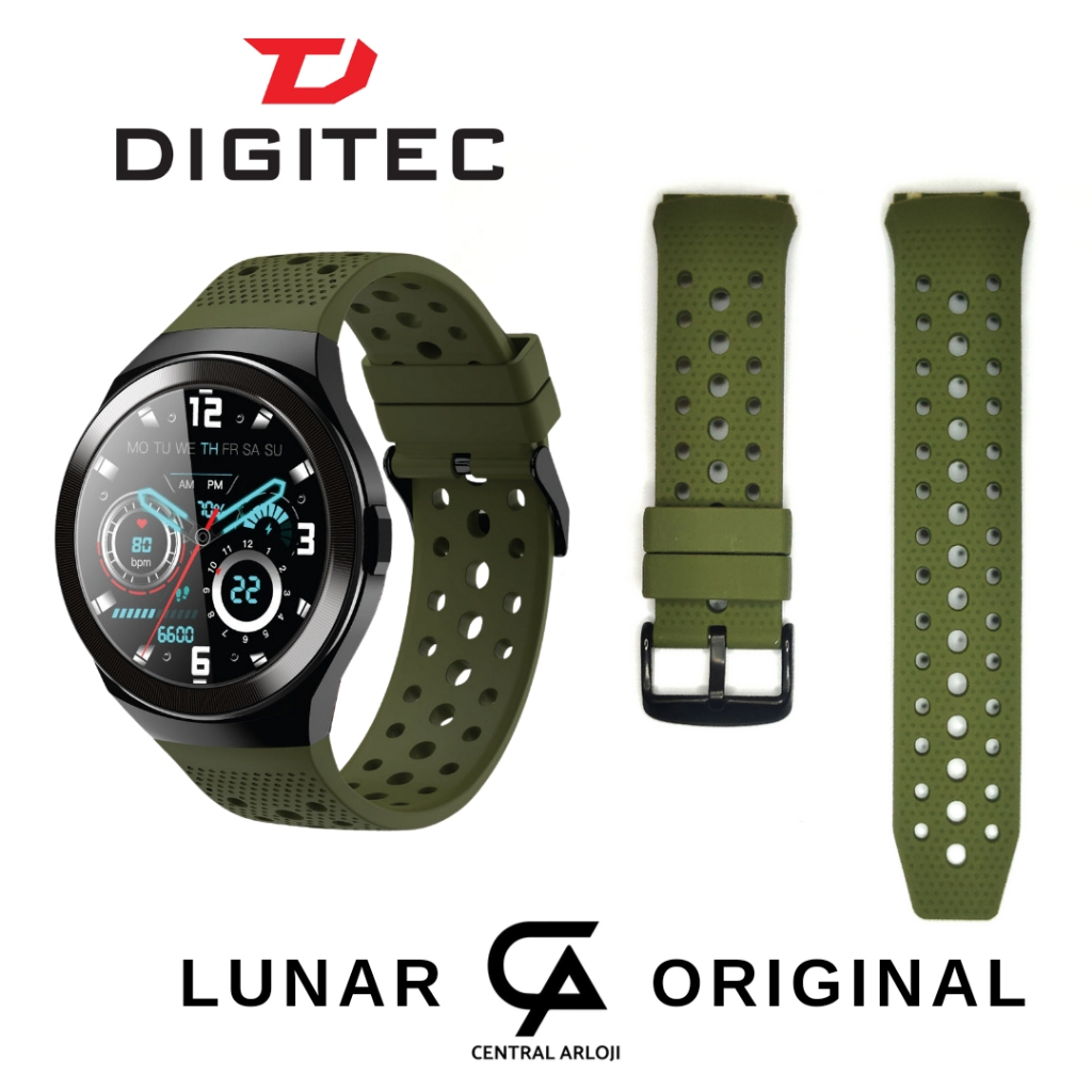 Tali Jam Tangan Digitec Smartwatch Lunar / Strap Digitec Smartwatch Lunar Original