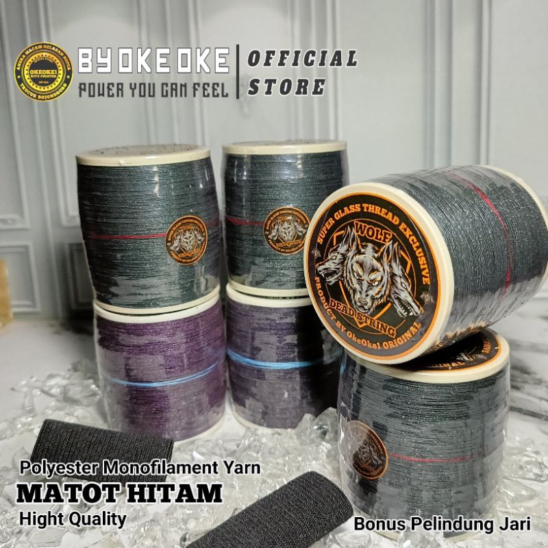 Gelasan Matot Wolf  Bahan Original import Kasar tajam Gelasan tarik Jepret