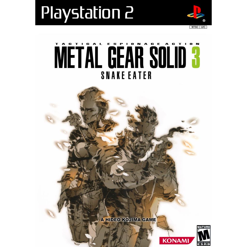 KASET PS2 METAL GEAR SOLID 3 SNAKE EATER