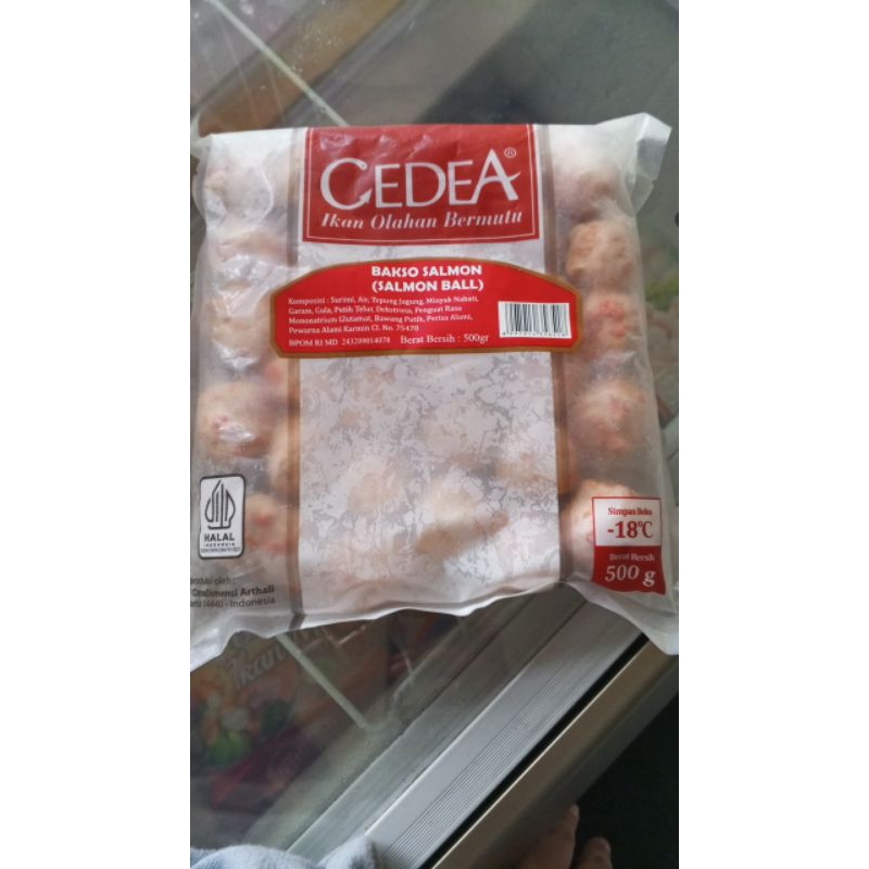 

Cedea Bakso Salmon (Salmon Ball) 500g