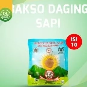 

BAKSO WARISAN 319 SUPER M DAGING SAPI 130 gr ISI 10PCS