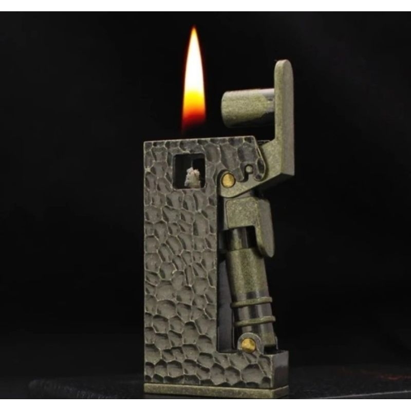 KOREK api minyak dolphin 752 korek unik dan antik Kerosene Lighter gift