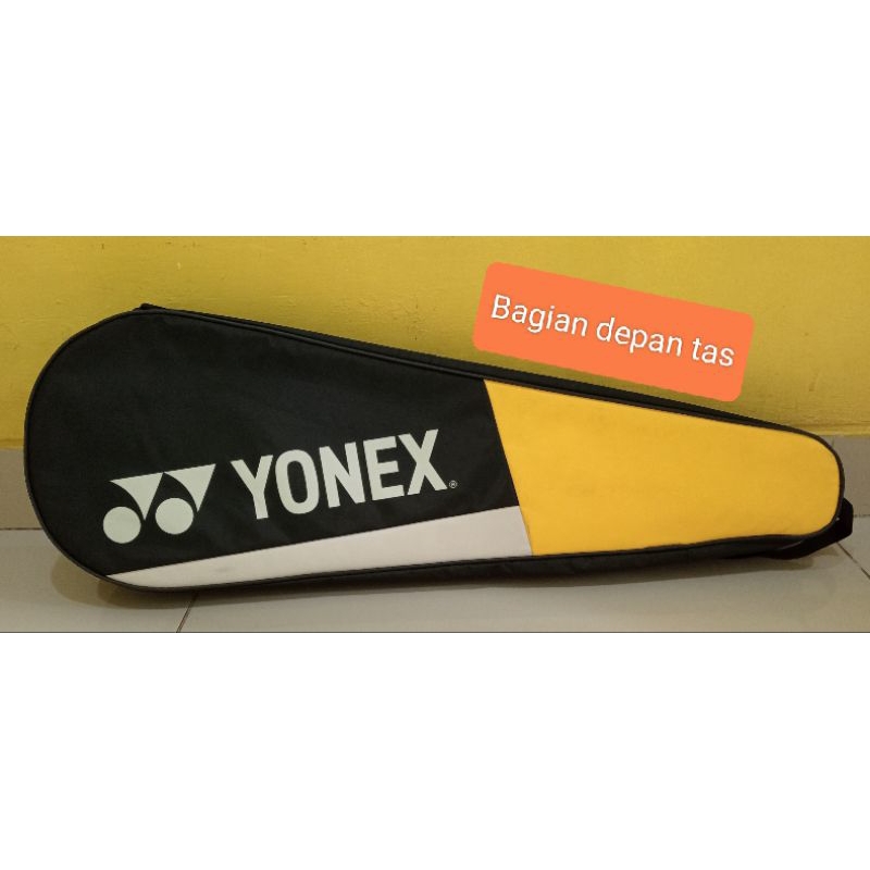 Tas raket badminton bekas second original yonex