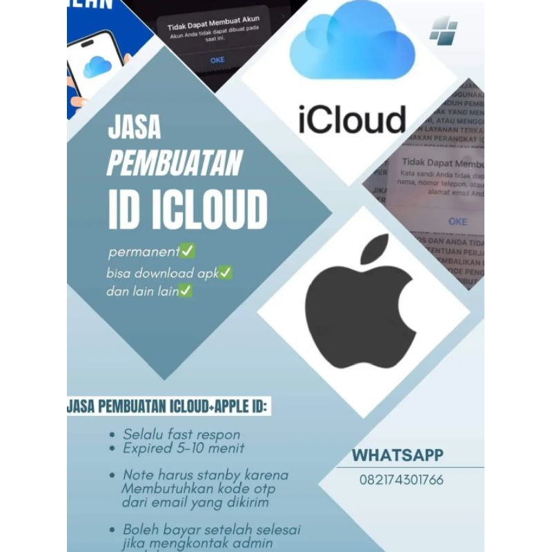 Pembuatan icloud/id apple baru