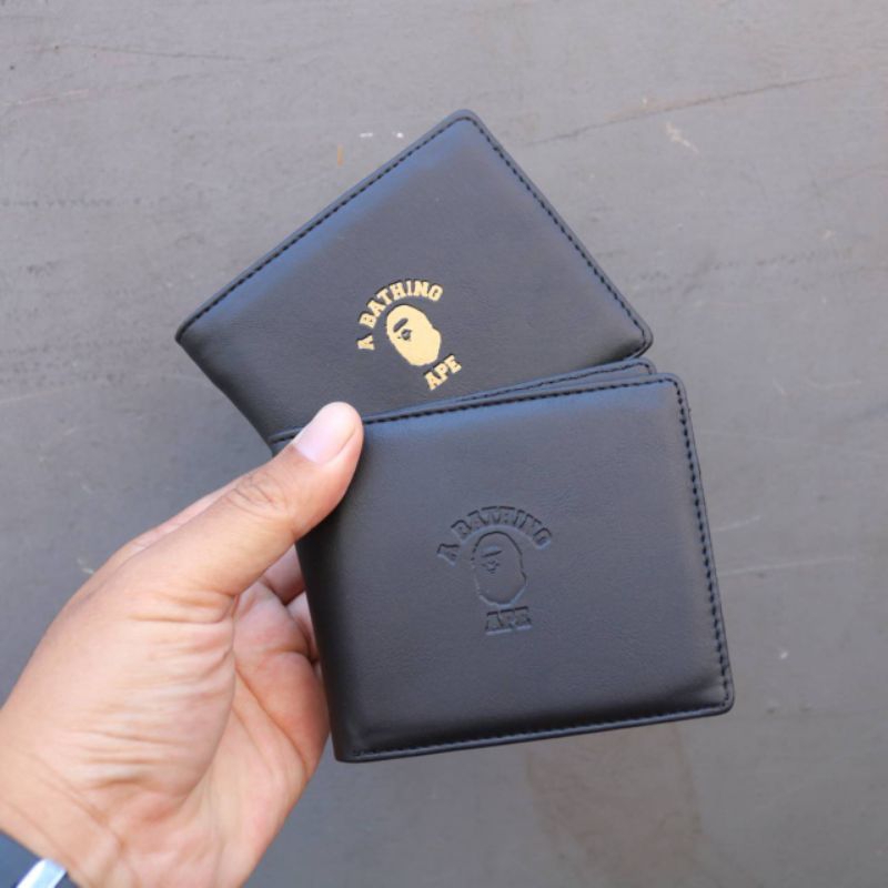 dompet wallet  pria branded bape