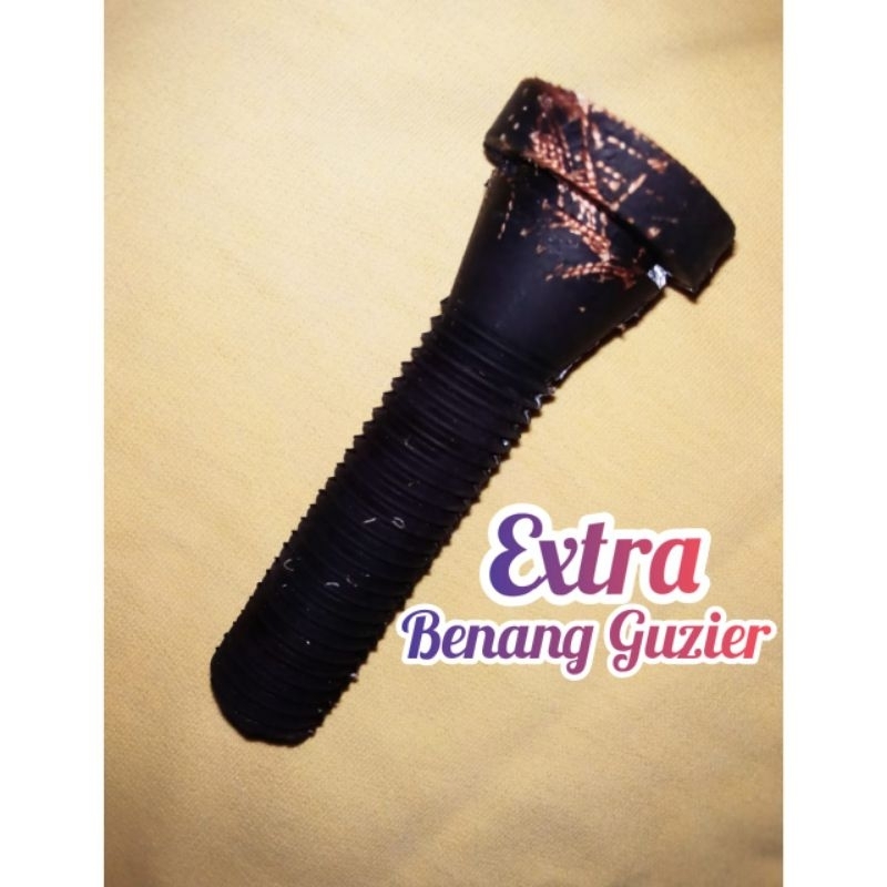 karet bubut bulu ayam berserat