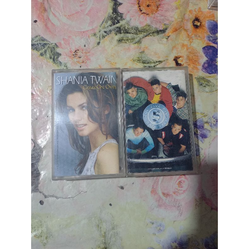 Kaset Shania twain dan five band