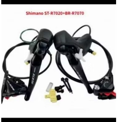 Brifter Shifter Caliper Set Shimano 105 R7020 Hydraulic Disc Brake