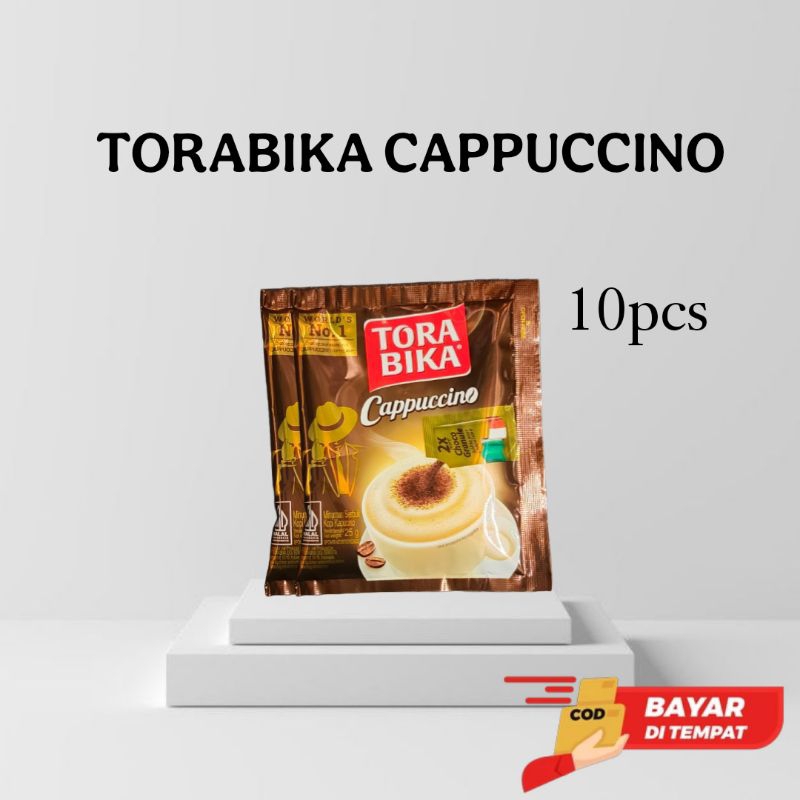 

kopi Torabika cappucino isi 10pcs lebih hemat