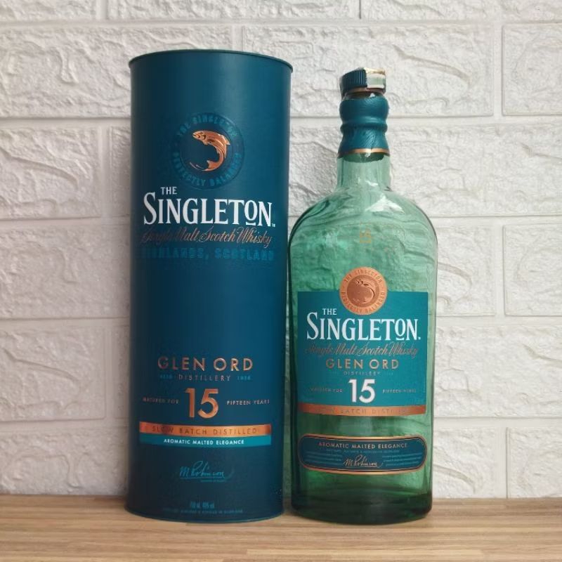 Botol Kosong Singleton 15 Years Glen Ord + Box 700ml