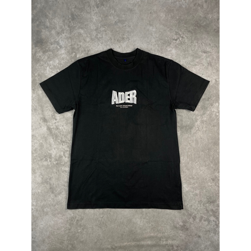 Ader Error F/W 2020 Center Logo Embroidered Tee