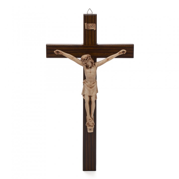 Salib Gantung Katolik Kayu Jati Finishing Sono Garis Korpus Antique Besar salib korpus salib gantung