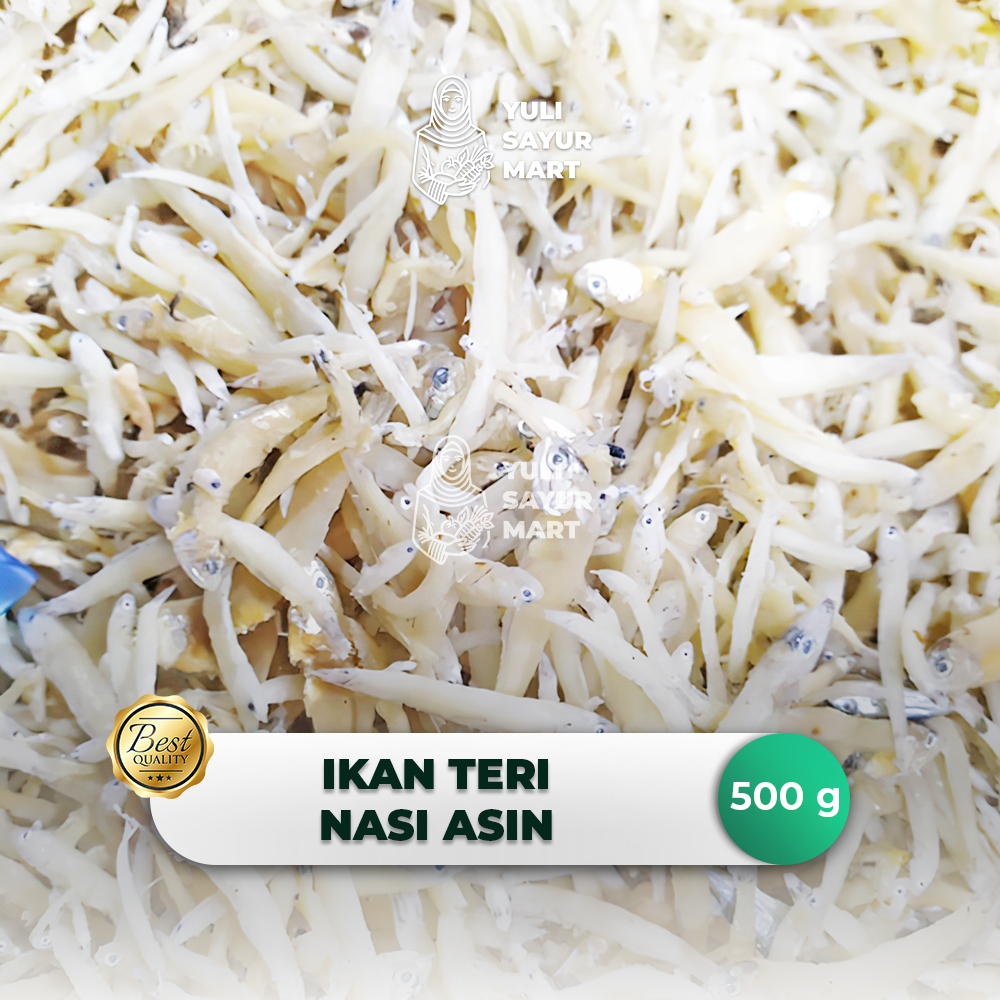 

Ikan Teri Nasi Asin 500g - Yuli Sayur Mart