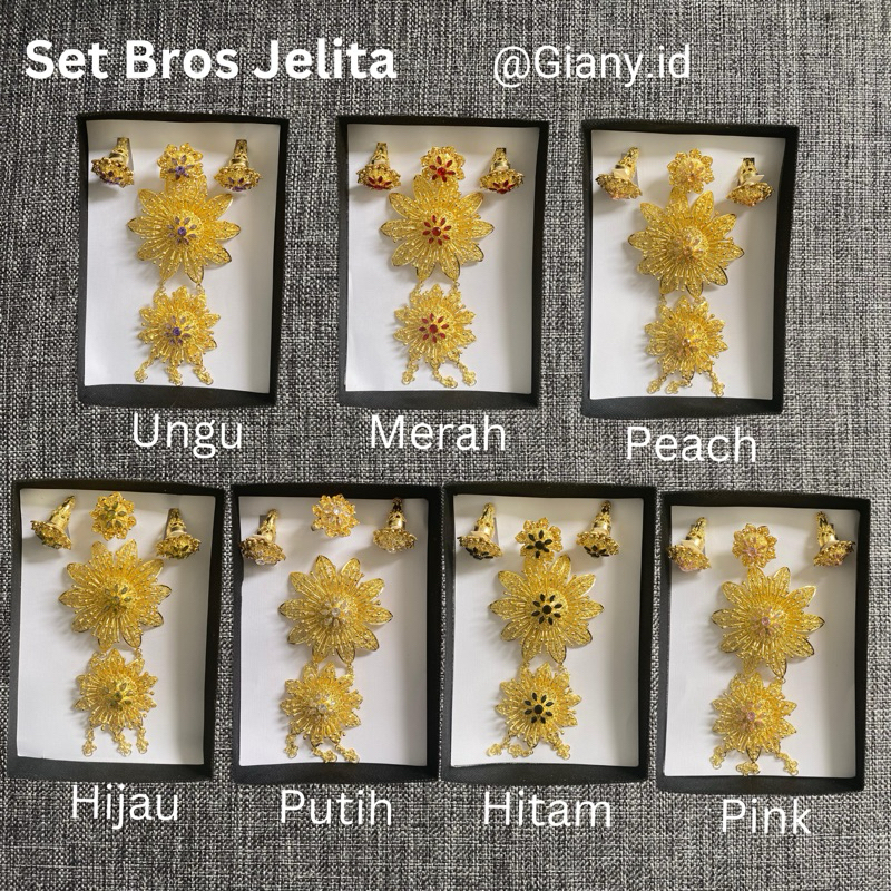 Set Bros Jelita / Bros Wanita / Bros Bali / Alpaka Bali