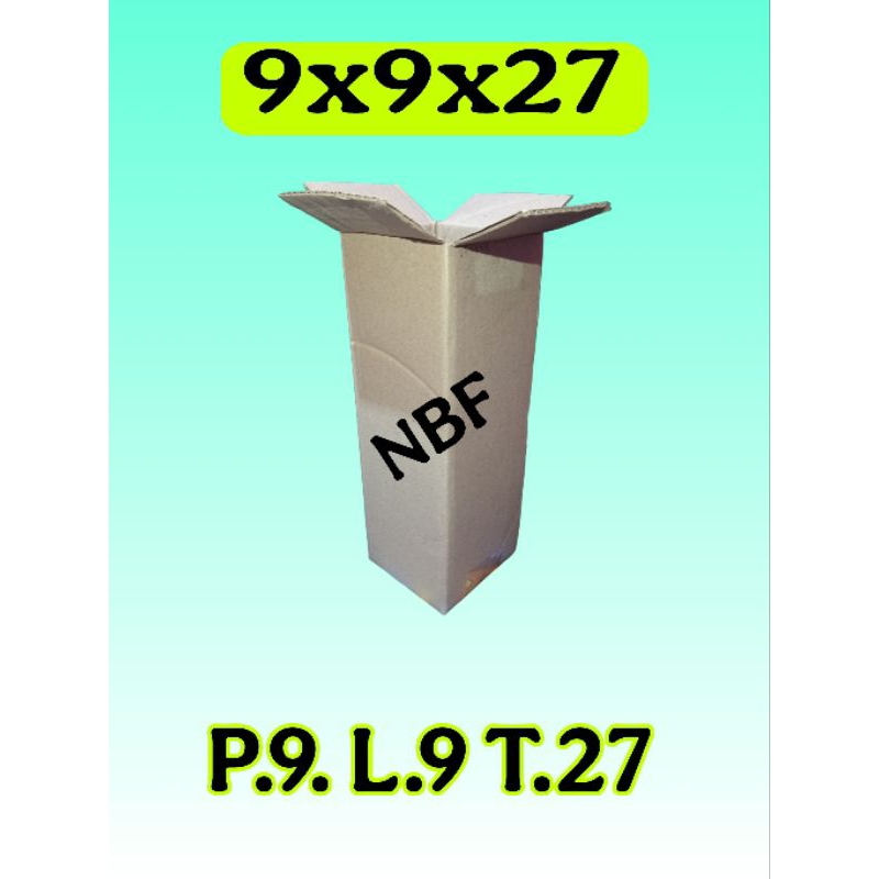 

kardus packing UK 9x9x27 kardus besar kardus kecil