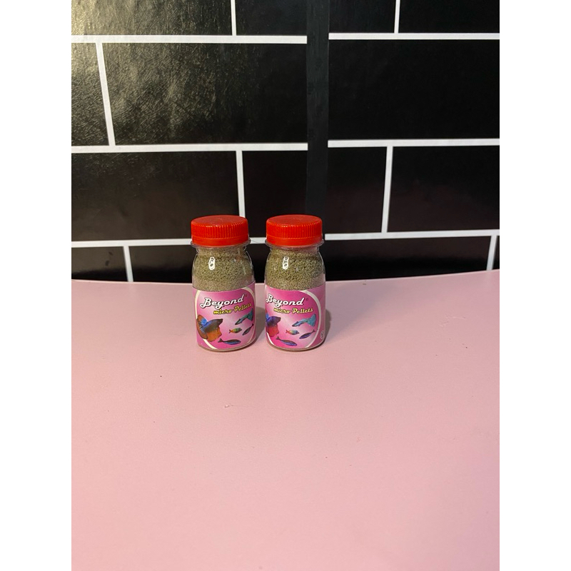 beyond micro pelet 25gram /pakan ikan cupang , glofish pakan ikan