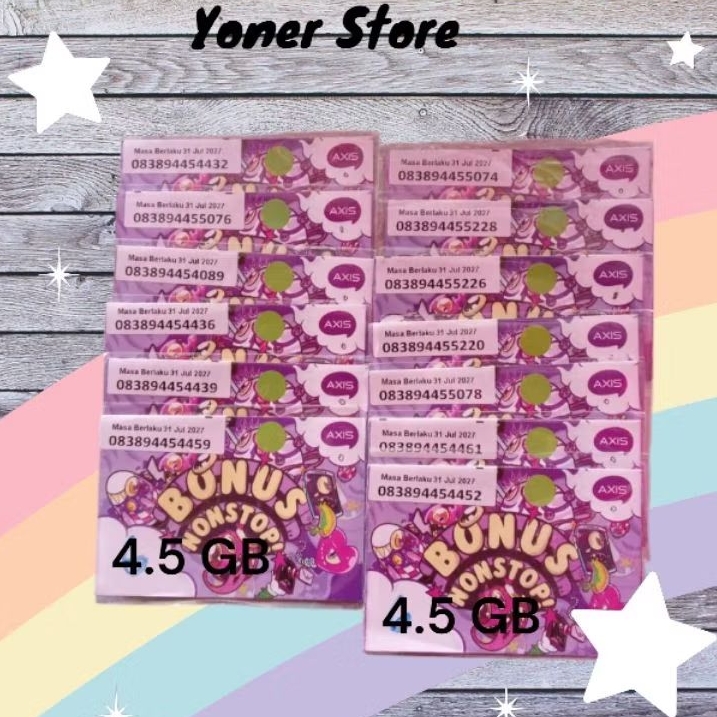 PAKET INTERNET AXIS 3 GB