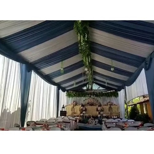 Plafon Serut Tenda - Plafon Sisir/Garis Tenda / Plafon Dekor Tenda