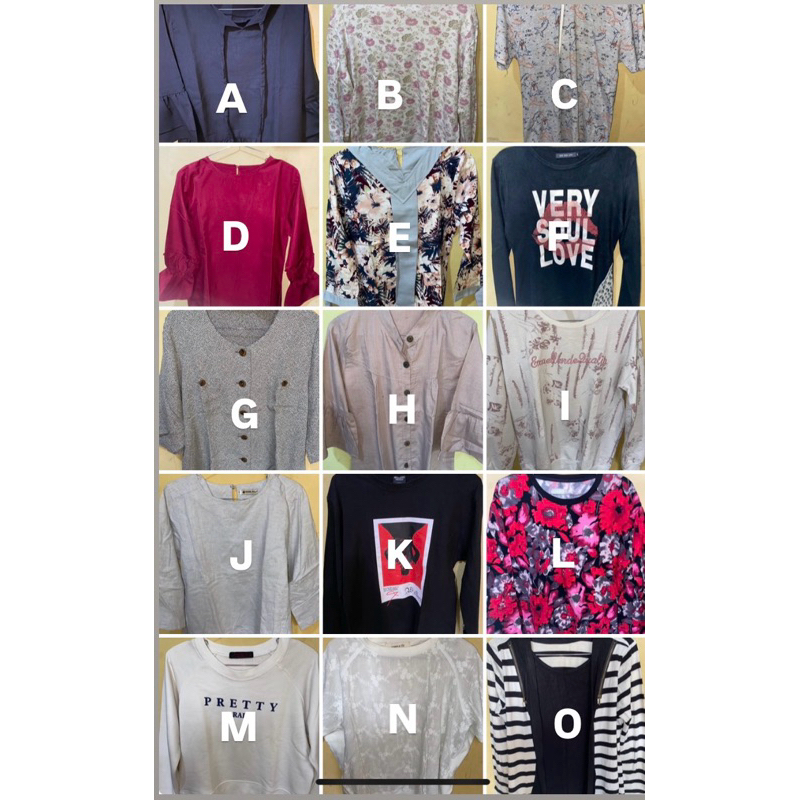 PRELOVED BAJU 10 RIBUAN