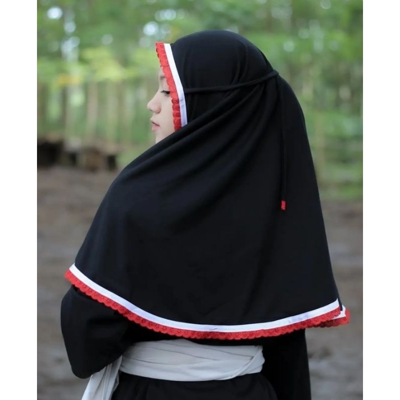 Jilbab Silat/Jilbab Atlit/Jilbab pencak silat