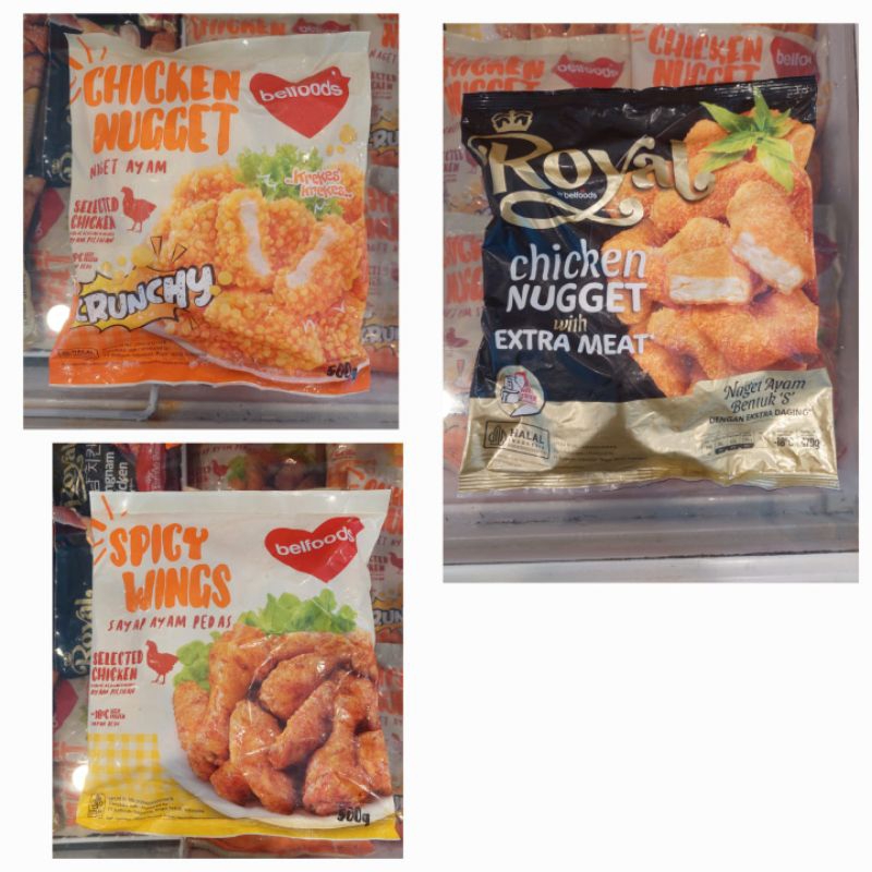 

Paket Belfoods isi 3 pcs