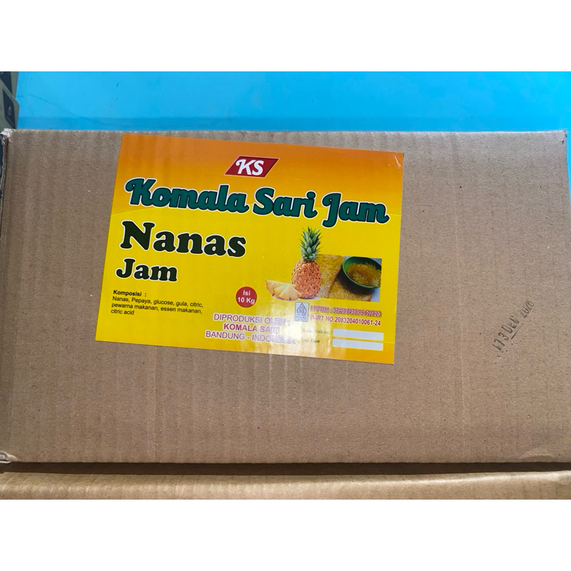 

RK 60 SELAI NANAS CAIR SERAT KOMALA SARI @ 10 kg SELAI CAIR SERAT 1 DUS