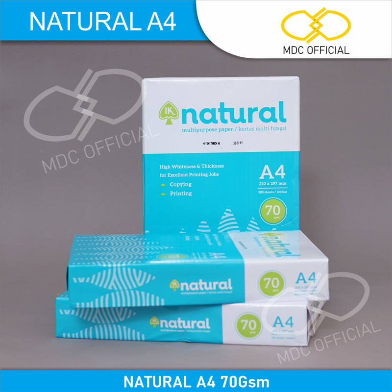 

Kertas HVS 70gr Natural A4