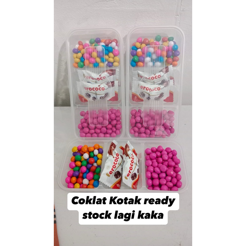 

READY COKLAT PARCEL ISI 4 DAN 3 Sekat