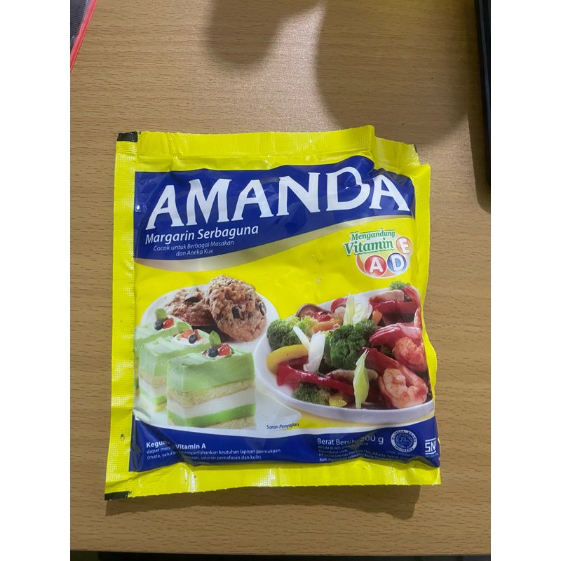 

AMANDA margarin serbaguna 200g