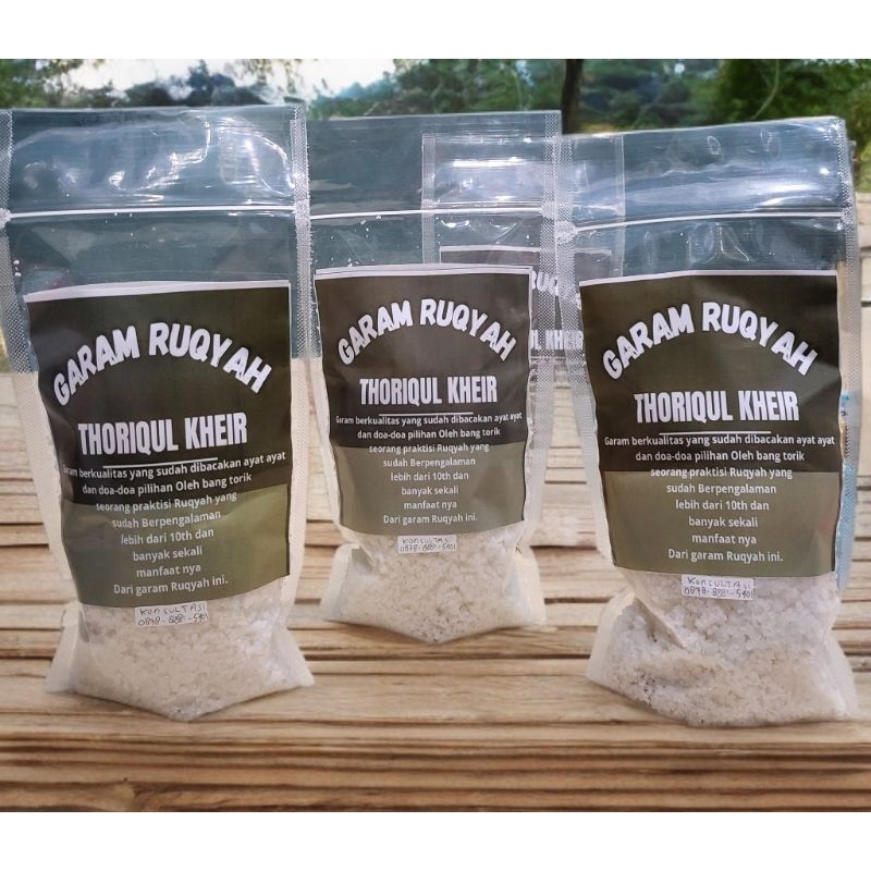 

GARAM RUQYAH THORIQUL KHEIR*FREE PARFUME 10ML*-PEMAGAR TEMPAT USAHA DAN RUMAH