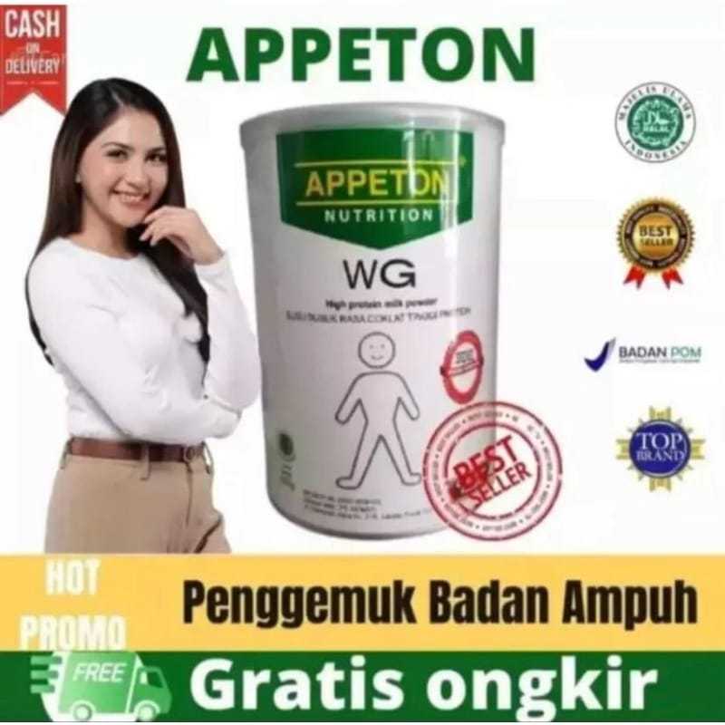 

PROMO !!! APPETON WEIGHT GAIN ADULT 450 GR CHOCOLATE