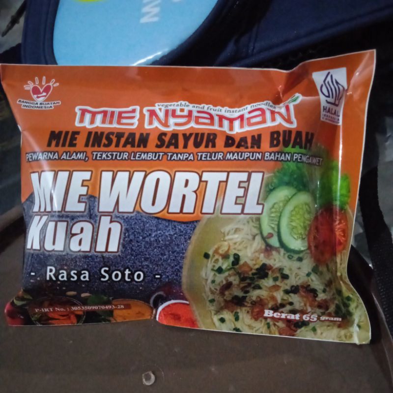 

Mi Instan Wortel Kuah