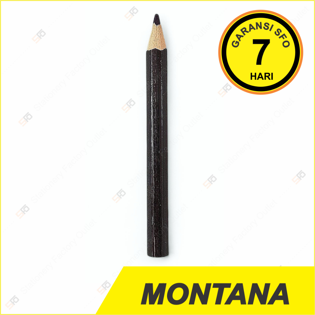 

Pensil Warna Montana Mini Satuan - Black Hitam