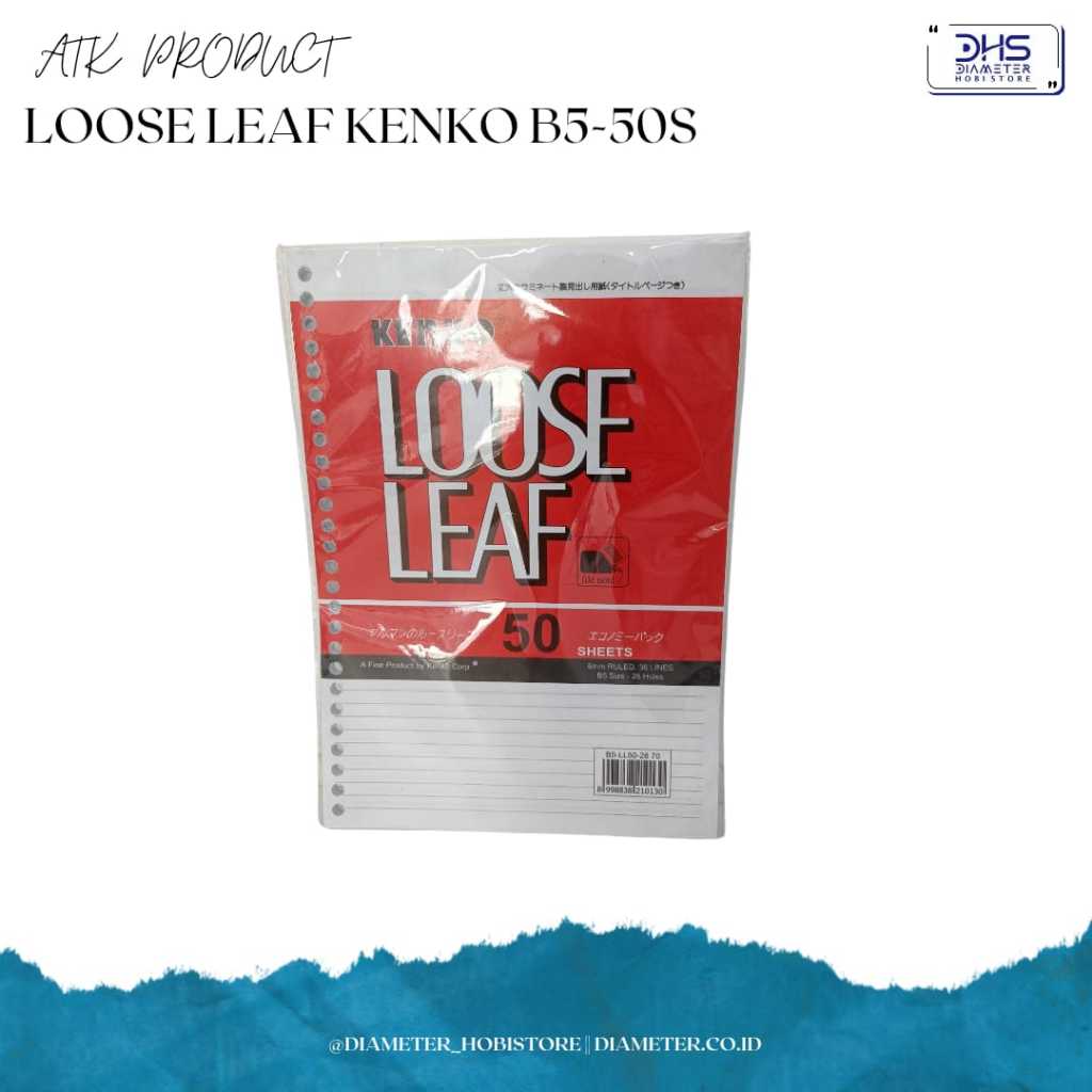 

Kertas Loose Leaf B5 Kenko