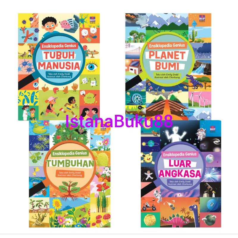 Ensiklopedia Ringkas Ensiklopedia Genius Untuk Anak Full colour