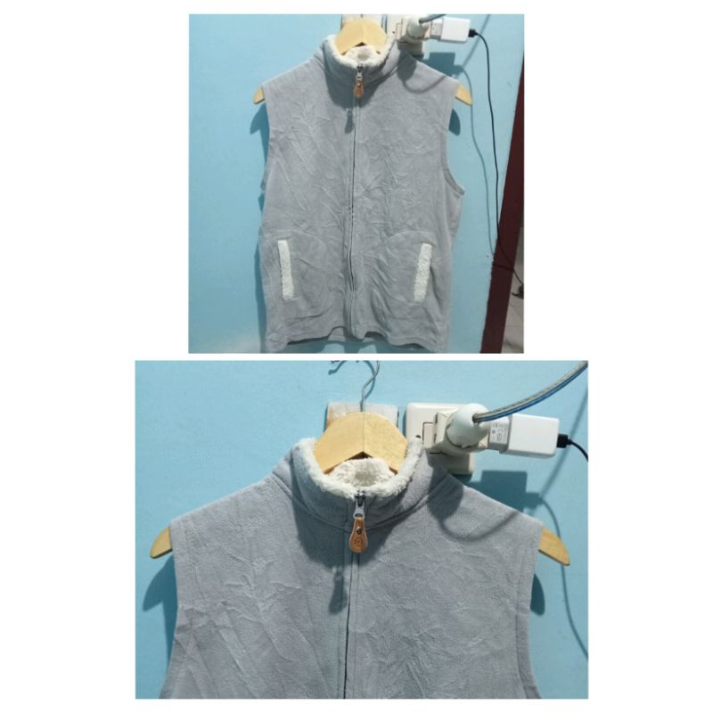 Vest bahan kutub(bulu2domba)