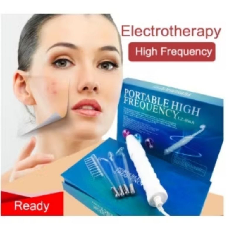 high frequency hf frekuensi tinggi alat facial portable skincare kecantikan salon portable hf high f