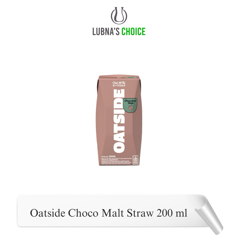 

OATSIDE Mini Straw Oat Milk Chocolate Malt 200ml